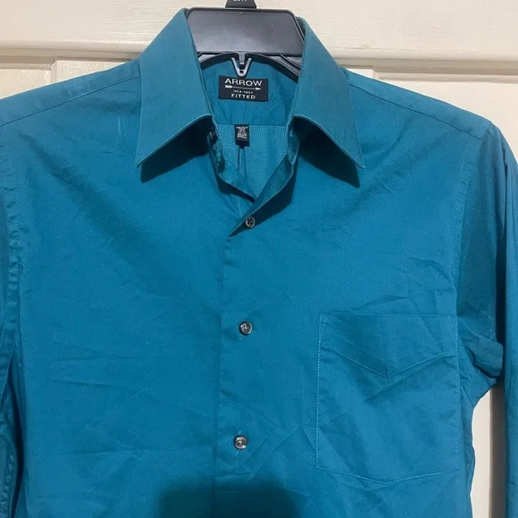 Arrow | Shirts | Arrow Fitted Stretch Wrinkle Free Men Shirt Size Small 45 3233 | Poshmark Arrow | Shirts | Arrow Fitted Stretch Wrinkle Free Men Shirt Size Small 45 3233 | Poshmark